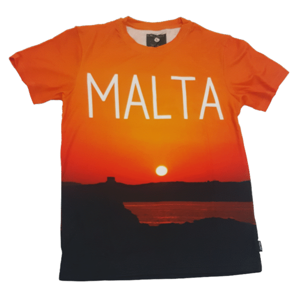 All-Over Print T-Shirt Malta Sunset